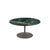 Saarinen Coffee Table - 35" Round Coffee Tables Knoll Grey Verde Alpi marble, Shiny finish 