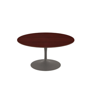 Saarinen Coffee Table - 35" Round Coffee Tables Knoll Grey Reff Dark Cherry 