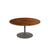 Saarinen Coffee Table - 35" Round Coffee Tables Knoll Grey Rosewood 