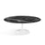 Saarinen Coffee Table - 42” Oval Dining Tables Knoll White Portoro marble, Shiny finish 