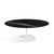 Saarinen Coffee Table - 42” Oval Dining Tables Knoll White Black Andes, Granite 