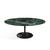 Saarinen Coffee Table - 42” Oval Dining Tables Knoll Black Verde Alpi marble, Shiny finish 