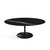 Saarinen Coffee Table - 42” Oval Dining Tables Knoll Black Black Andes, Granite 