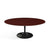 Saarinen Coffee Table - 42” Oval Dining Tables Knoll Black Reff Dark Cherry 