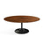 Saarinen Coffee Table - 42” Oval Dining Tables Knoll Black Rosewood 