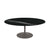 Saarinen Coffee Table - 42” Oval Dining Tables Knoll Grey Black Andes, Granite 