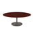 Saarinen Coffee Table - 42” Oval Dining Tables Knoll Grey Light Oak 