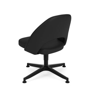 Saarinen Executive Armless Chair with Swivel Base Side/Dining Knoll 