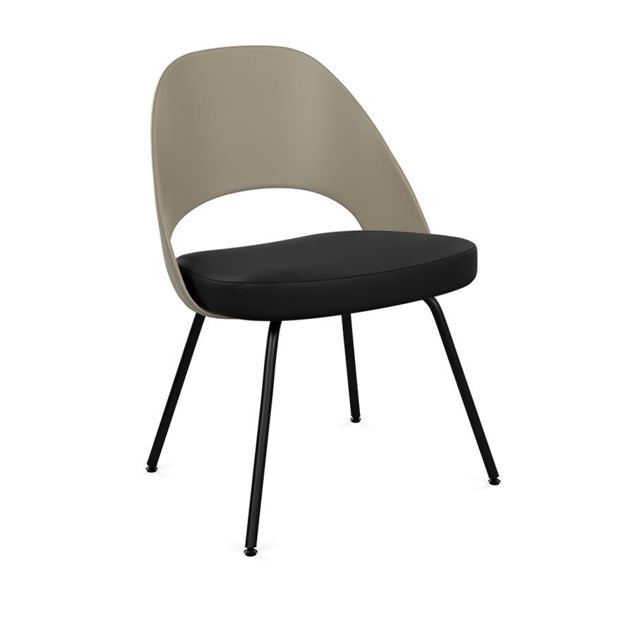 Saarinen Executive Plastic Back Chair With Tubular Legs Side/Dining Knoll 