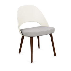 Saarinen Executive Plastic Back Chair With Wood Legs Side/Dining Knoll 
