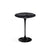 Saarinen Side Table - 16" Round side/end table Knoll Black Portoro marble, Satin finish 