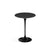 Saarinen Side Table - 16" Round side/end table Knoll Black Ebonized Walnut 