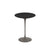 Saarinen Side Table - 16" Round side/end table Knoll Grey Black laminate, Satin finish 