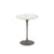 Saarinen Side Table - 16" Round side/end table Knoll Grey Calacatta marble, Satin finish 