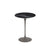 Saarinen Side Table - 16" Round side/end table Knoll Grey Nero Marquina marble, Shiny finish 