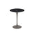 Saarinen Side Table - 16" Round side/end table Knoll Grey Nero Marquina marble, Satin finish 