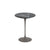 Saarinen Side Table - 16" Round side/end table Knoll Grey Grigio Marquina marble, Shiny finish 