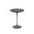 Saarinen Side Table - 16" Round side/end table Knoll Grey Grigio Marquina marble, Satin finish 