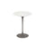 Saarinen Side Table - 16" Round side/end table Knoll Grey Vetro Bianco 