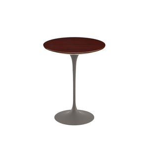 Saarinen Side Table - 16" Round side/end table Knoll Black Rosewood 