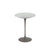 Saarinen Side Table - 16" Round side/end table Knoll Grey Chrome 