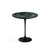 Saarinen Side Table - 20” Round side/end table Knoll Black Verde Alpi marble, Shiny finish 