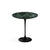 Saarinen Side Table - 20” Round side/end table Knoll Black Verde Alpi marble, Satin finish 