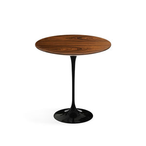 Saarinen Side Table - 20” Round side/end table Knoll Black Rosewood 