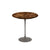 Saarinen Side Table - 20” Round side/end table Knoll Grey Espresso marble, Shiny finish 