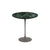 Saarinen Side Table - 20” Round side/end table Knoll Grey Verde Alpi marble, Satin finish 