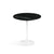 Saarinen Side Table - 20” Round side/end table Knoll White Black Andes, Granite 