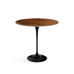 Saarinen Side Table - 22” Oval side/end table Knoll Black Rosewood 