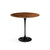 Saarinen Side Table - 22” Oval side/end table Knoll Black Rosewood 