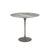 Saarinen Side Table - 22” Oval side/end table Knoll Grey Grey marble, Shiny finish 