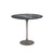 Saarinen Side Table - 22” Oval side/end table Knoll Grey Grigio Marquina marble, Shiny finish 