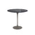 Saarinen Side Table - 22” Oval side/end table Knoll Grey Grigio Marquina marble, Satin finish 