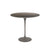 Saarinen Side Table - 22” Oval side/end table Knoll Grey Slate, Natural 