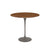 Saarinen Side Table - 22” Oval side/end table Knoll Grey Light Walnut 