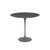 Saarinen Side Table - 22” Oval side/end table Knoll Grey Ebonized Walnut 