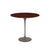 Saarinen Side Table - 22” Oval side/end table Knoll Grey Reff Dark Cherry 