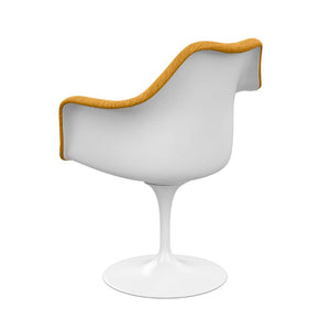 Saarinen Tulip Arm Chair Upholstered Side/Dining Knoll 