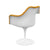 Saarinen Tulip Arm Chair Upholstered Side/Dining Knoll 