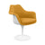 Saarinen Tulip Arm Chair Upholstered Side/Dining Knoll 