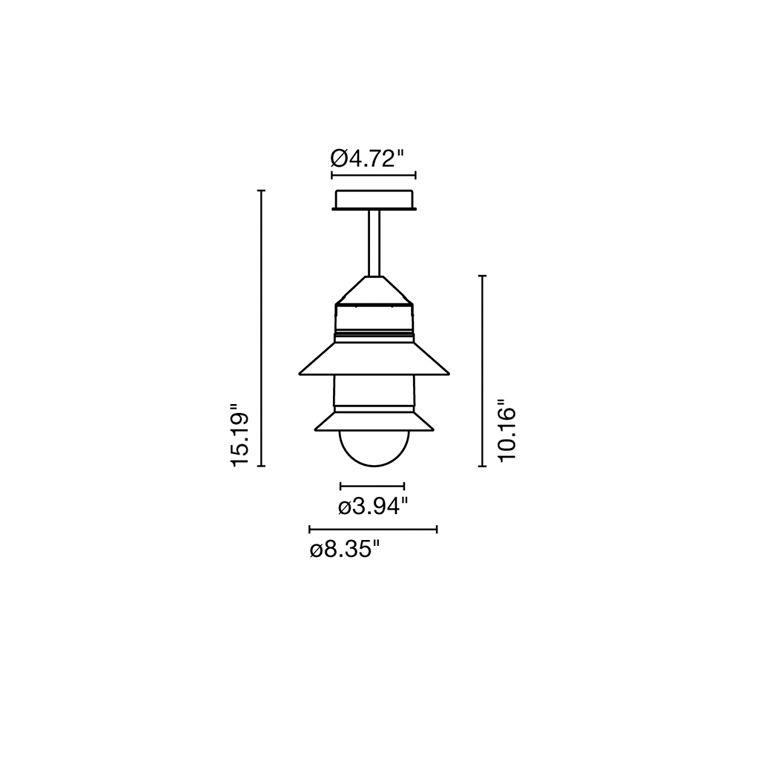 Santorini Ceiling Fixture Ceiling lamp Marset 