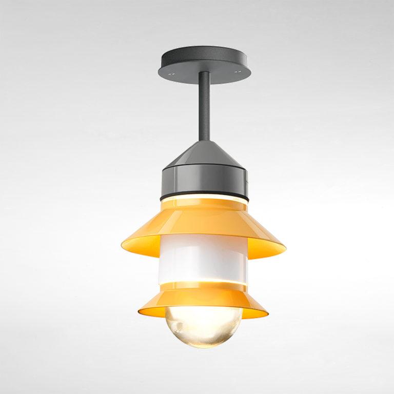 Santorini Ceiling Fixture Ceiling lamp Marset Mustard 