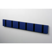 Knax Horizontal Colored Coat Hook Coat Hooks Loca 6 hooks Black Sapphire