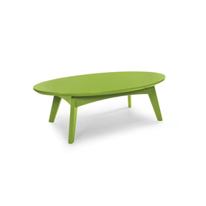 Satellite Oval Cocktail Table Coffee Tables Loll Designs Leaf Green 
