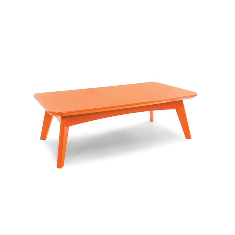 Satellite Rectangular Cocktail Table Coffee Tables Loll Designs Sunset Orange 