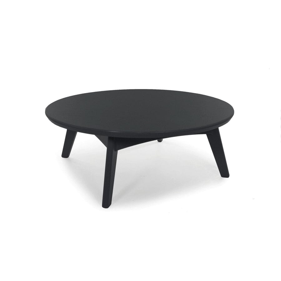 Satellite Round Cocktail Table Coffee Tables Loll Designs Black 