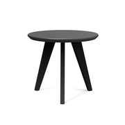 Satellite Round End Table side/end table Loll Designs 18" Black 